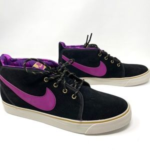 Nike Toki ND Sneakers Black / Red Plum SB Skateboarding 385444-008 Men’s Size 11
